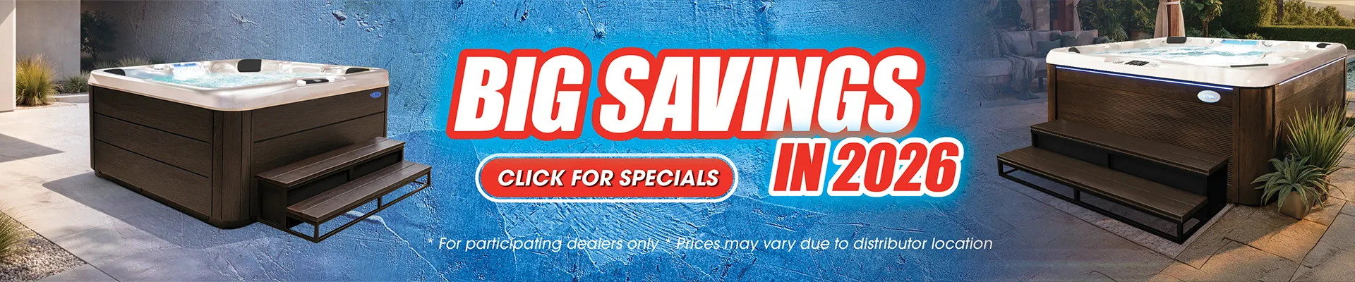 Calspas hot tub being used in a family setting - Cary